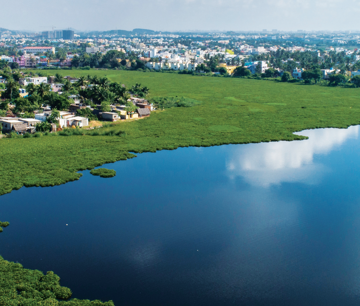 Photo highlighting Greenprint work in India.